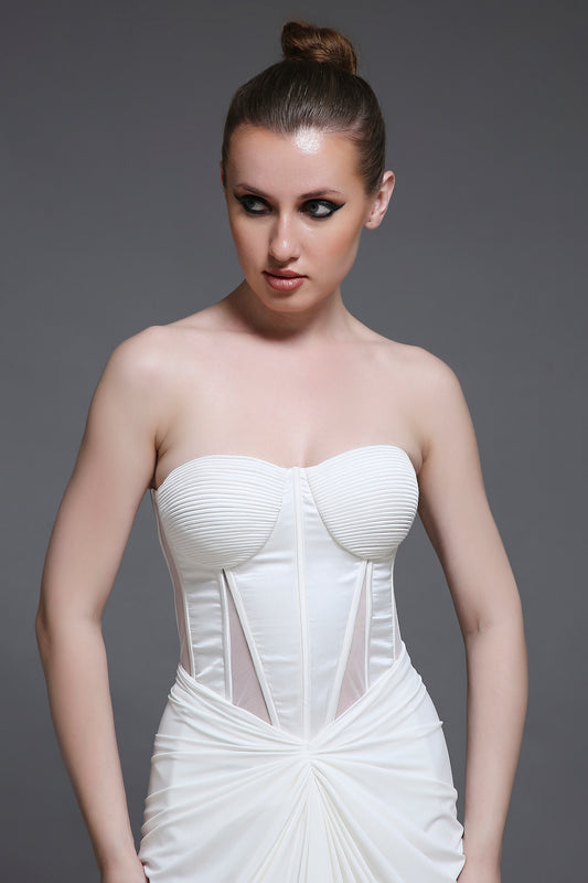Blanc Georgia Corset