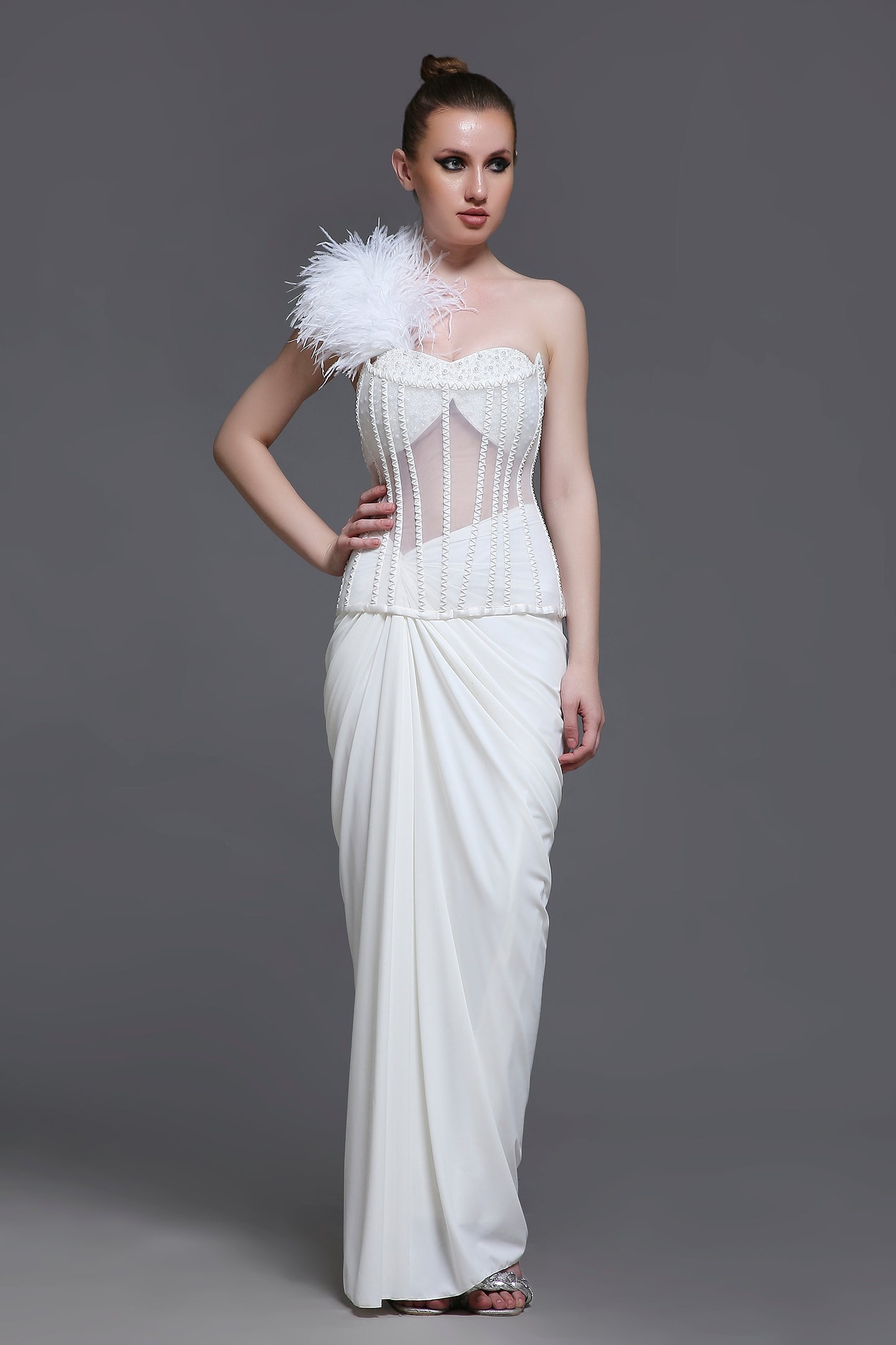 Blanc Lily Set + Drape