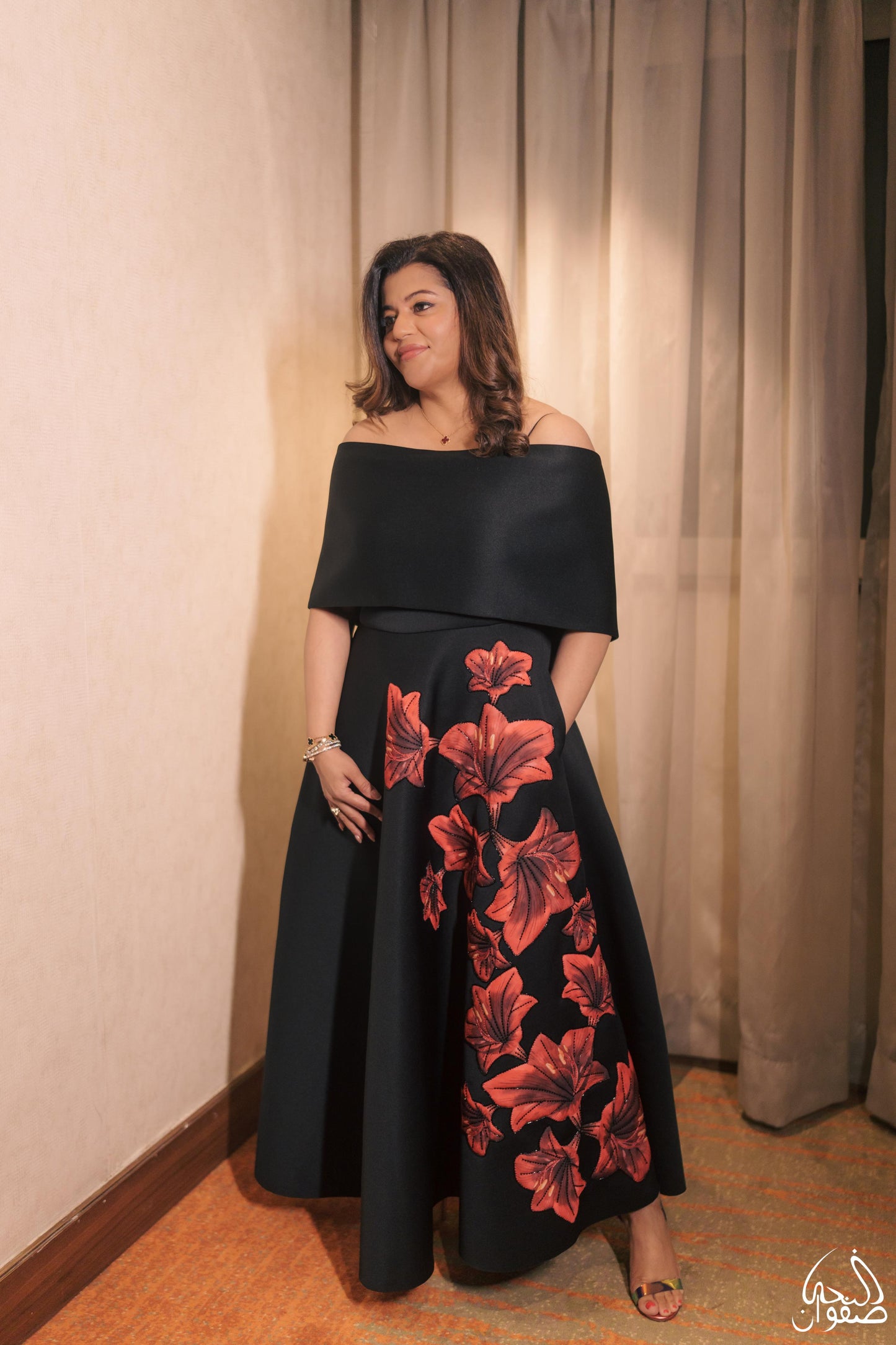 Supriya Prithviraj in Riva + Classic Wrap