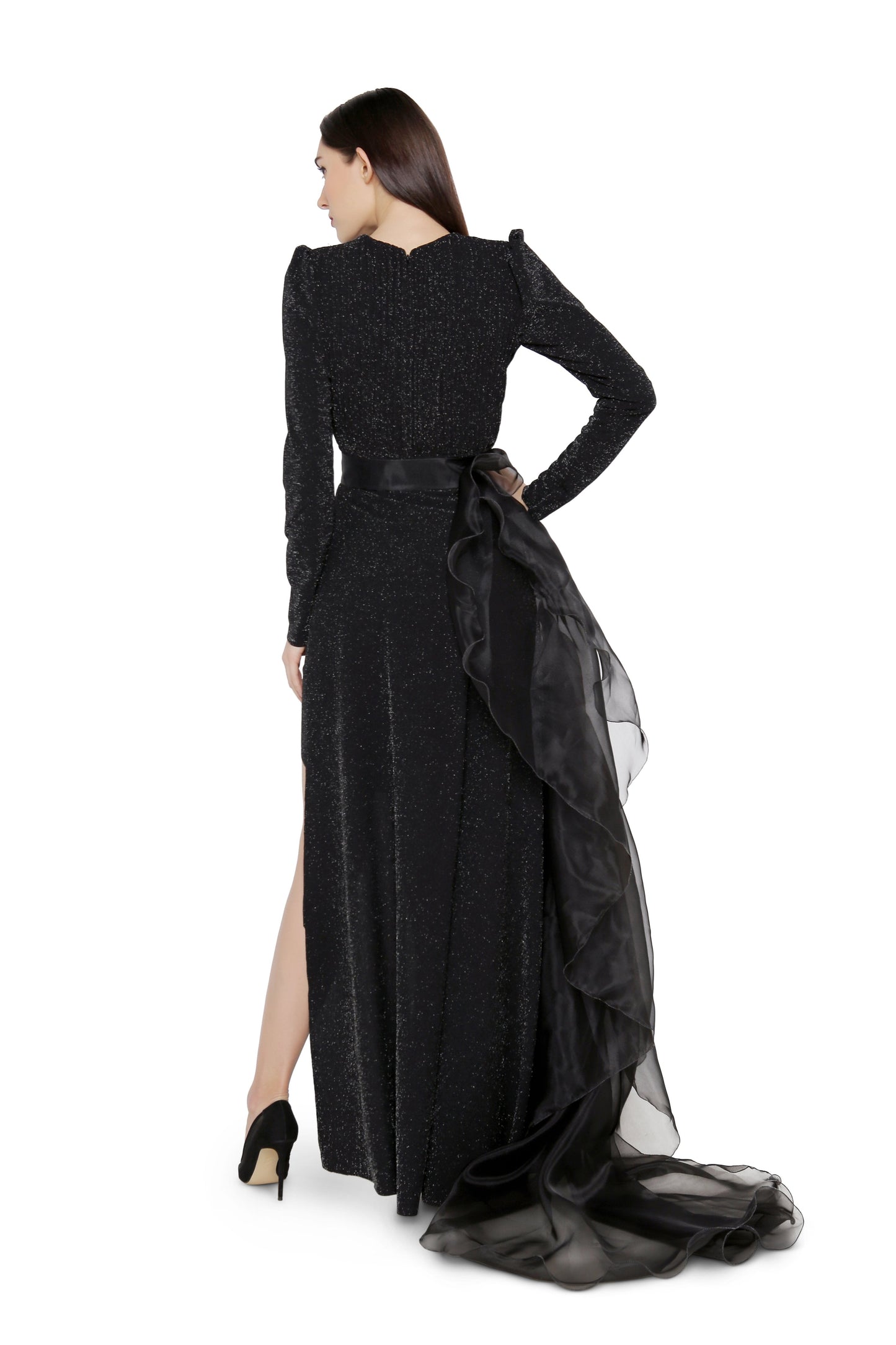 Belted Organza Trail