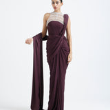 Shanaya base + Detachable pallu & overlay