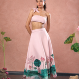 Udaipur set + Detachable flower