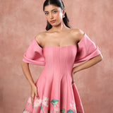 Ubud + off-shoulder bow