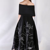 Black Vero + Bow Wrap