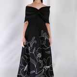 Black Vero + Bow Wrap