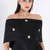 Alanna + Silver Studded Wrap Ozeqo