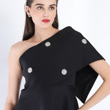 Alanna + Silver Studded Wrap Ozeqo