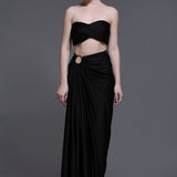 Noir Emily Set of Bustier + Skirt