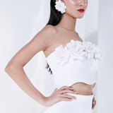 Marie - Crop and Skirt set