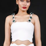 Meryl Crop + Detachable straps