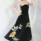 Olive (Black) + Bow Wrap