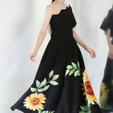 Olive (Black) + Wavy Wrap