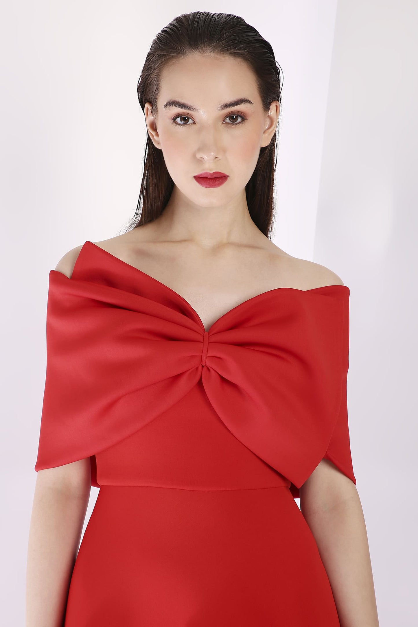 Scarlet Cassandra + Bow Wrap