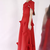 Scarlet Cassandra + Bow Wrap