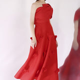 Scarlet Cassandra + Bow Wrap