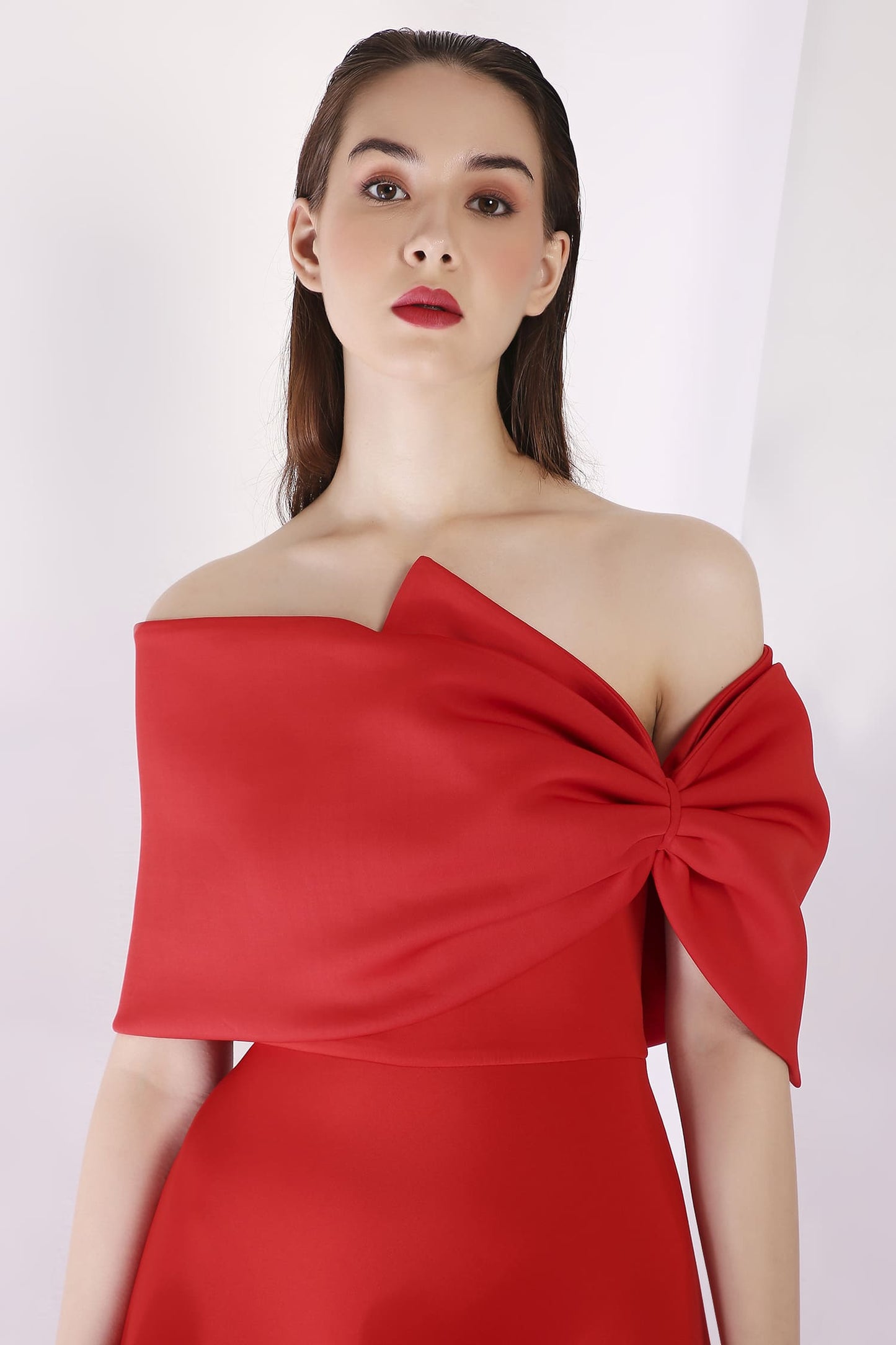 Scarlet Cassandra + Bow Wrap