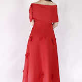 Scarlet Cassandra + Bow Wrap