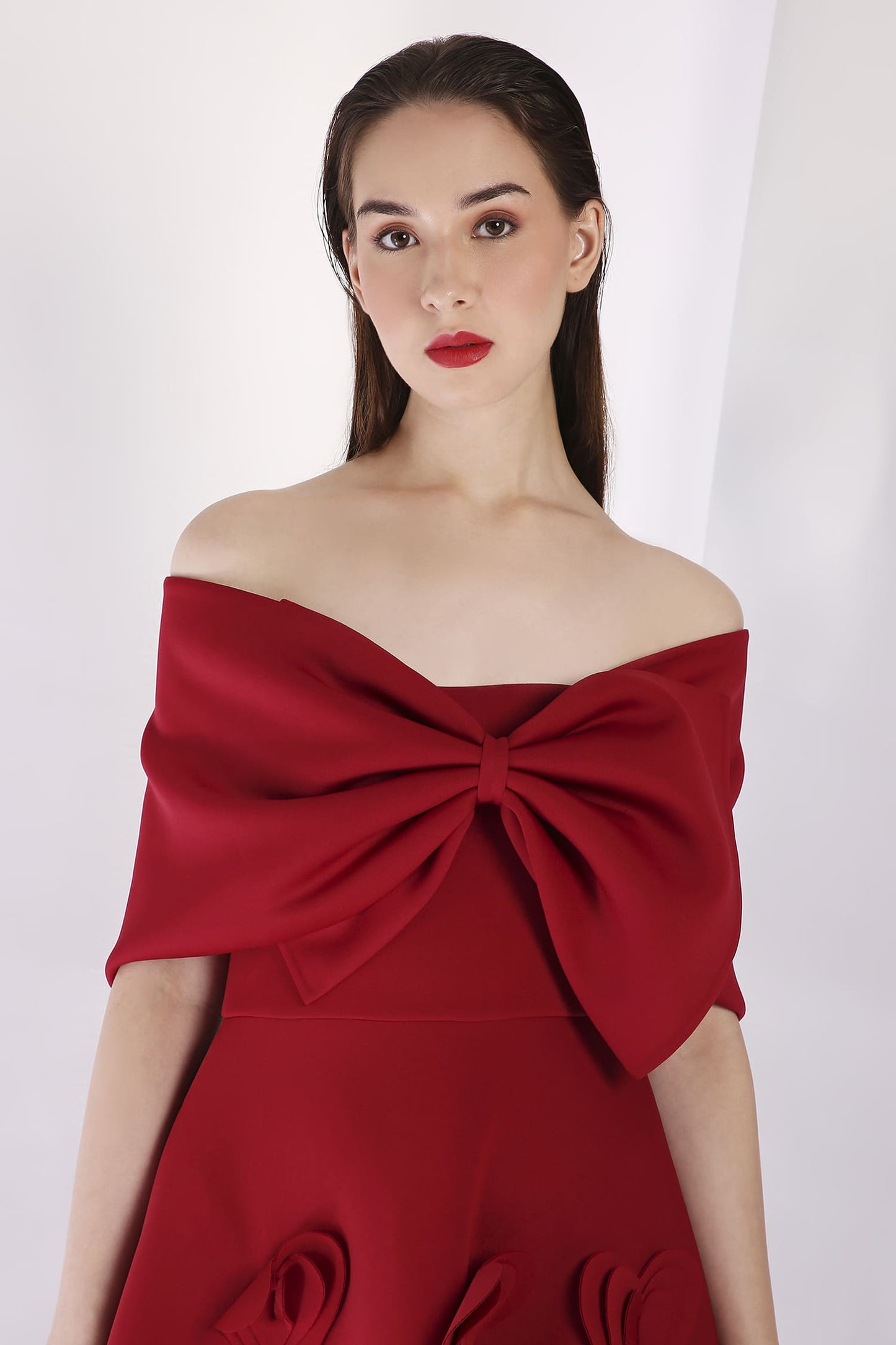 Carmine Cassandra + Bow Wrap