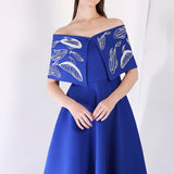 Daphne + Embroidered Wrap