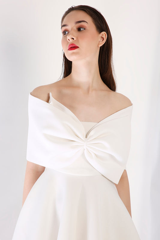 Tyche + Bow Wrap