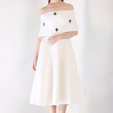 Gaia + Emerald Studded Wrap