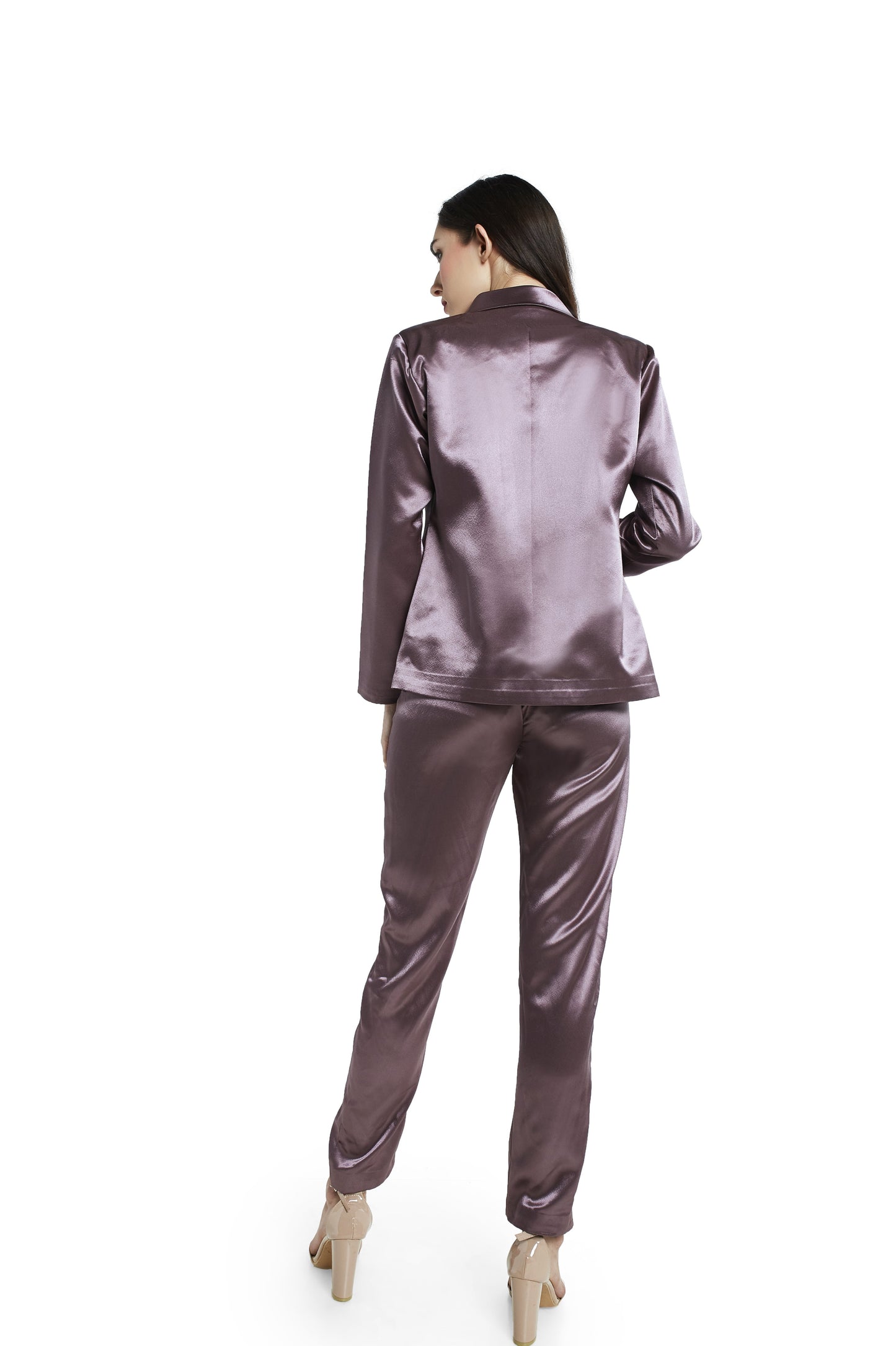 Satin suit set