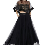 Organza Cape Overlay