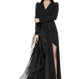 Belted Organza Trail