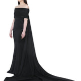 Off-shoulder Overlay Trail