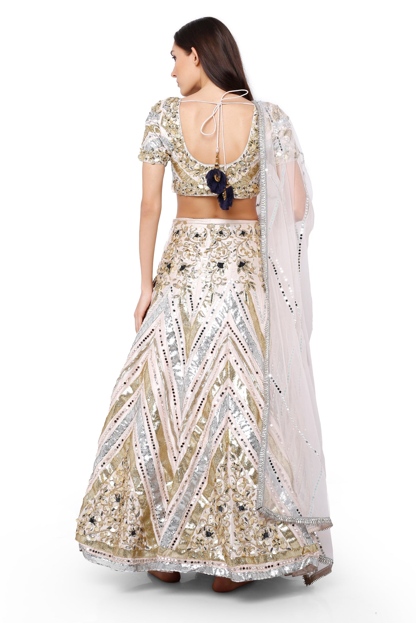 Embellished lehenga set