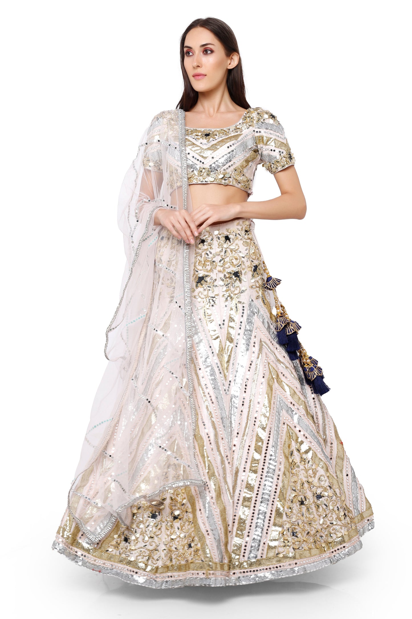 Embellished lehenga set