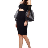 Detailed Organza Sleeves